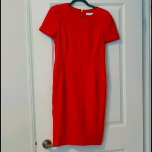 ⭐⭐CLOSET CLEAR OUT⭐⭐Calvin Klein red dress size 10